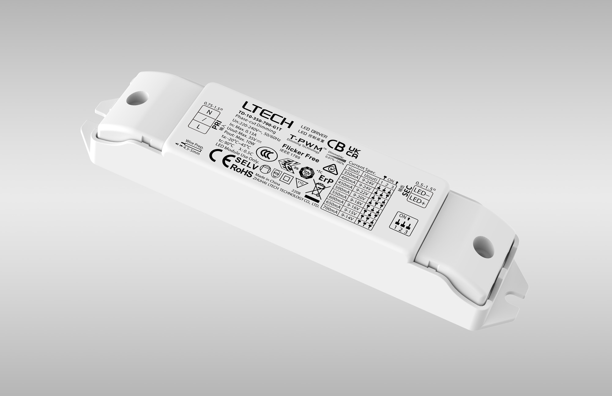 Triac Constant Current Drivers LTECH Phase cut Driver Triac Constant Current Drivers LTECH Phase cut Driver